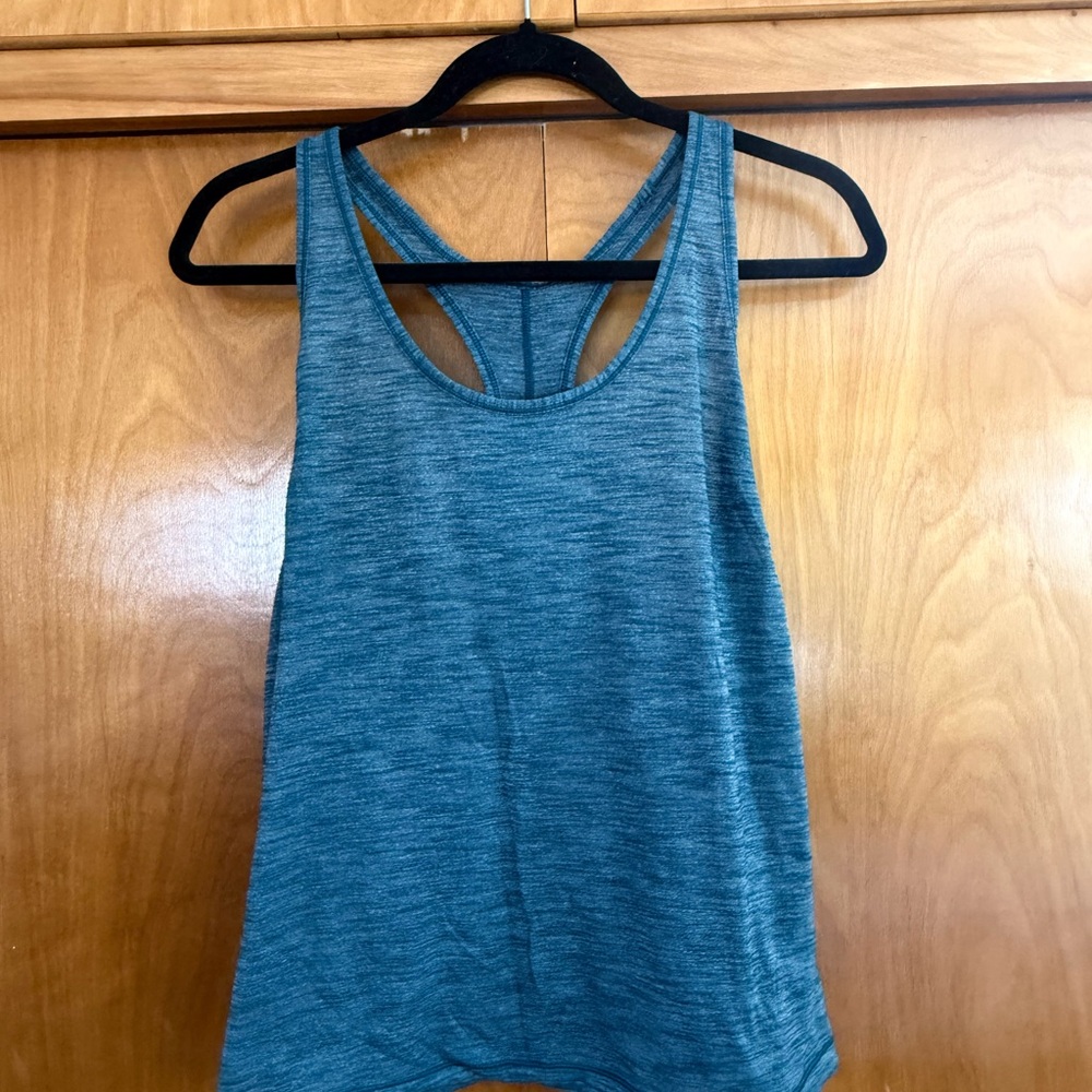 Lululemon Teal Racerback Tank Top - Casual Activewear